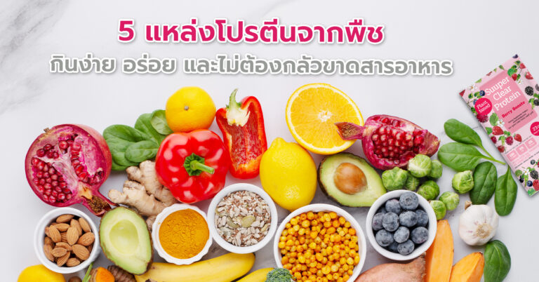 5 แหล่งโปรตีนจากพืชที่กินง่าย อร่อย และไม่ต้องกลัวขาดสารอาหาร